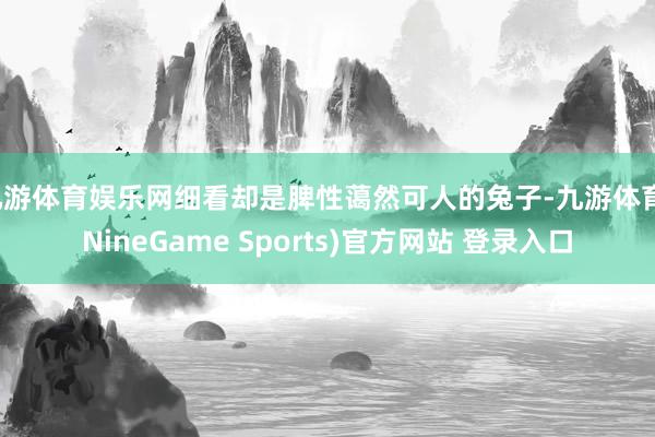 九游体育娱乐网细看却是脾性蔼然可人的兔子-九游体育(NineGame Sports)官方网站 登录入口